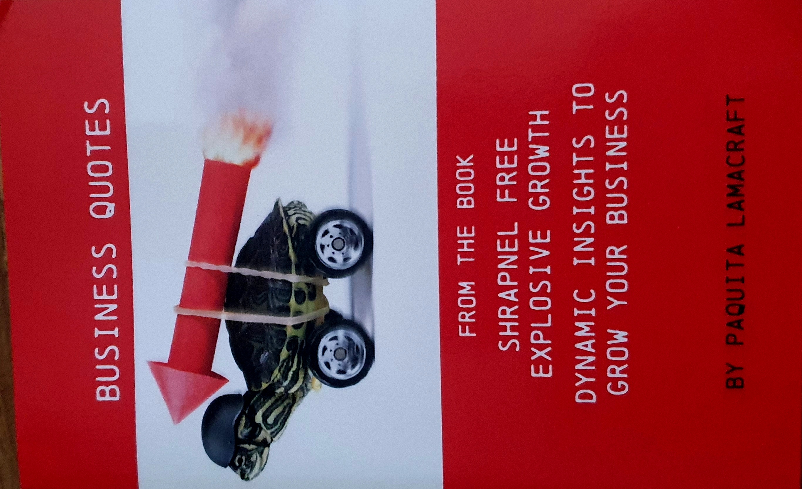 Front Cover Business Quotes